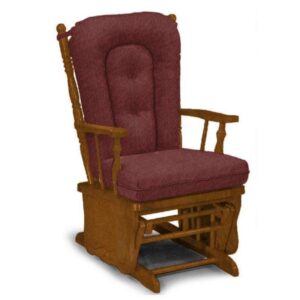 Knox Rocking Red Fabric Chair
