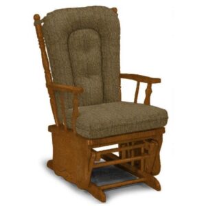 Knox Rocking Olive Gree Fabric Chair
