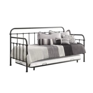 300398 TWIN METAL DAYBED WITH TRUNDLE (DAYBEDS)