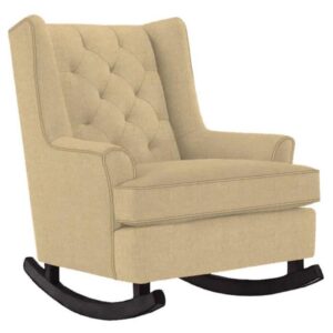 Paisley Rocking Fabric Chair