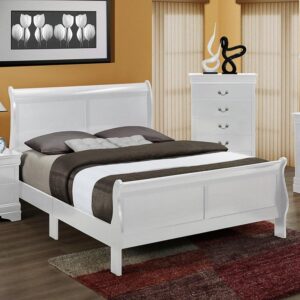 LOUIS PHILIP B3650-Q QUEEN SLEIGH BED (BEDS - QUEEN)