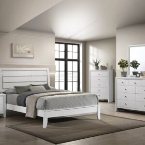 EVAN WHITE B4710 KING 6PC BEDROOM GROUP