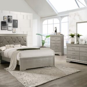 AMALIA B6910 6 PC QUEEN SIZE BEDROOM SET