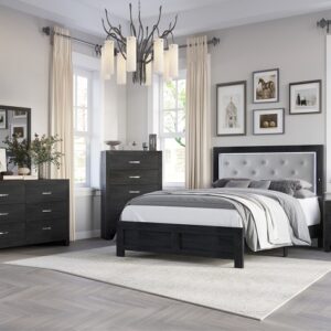 B9280 JAYLEN BLACK 6PC QUEEN BEDROOM GROUP